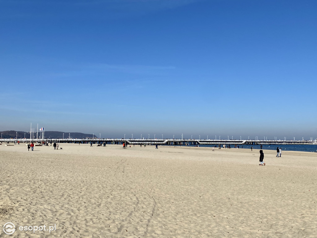 Sopot czeka na wiosnę! Tłumy jak w sezonie