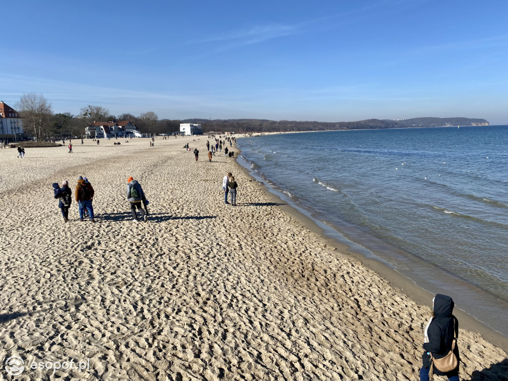 Sopot czeka na wiosnę! Tłumy jak w sezonie