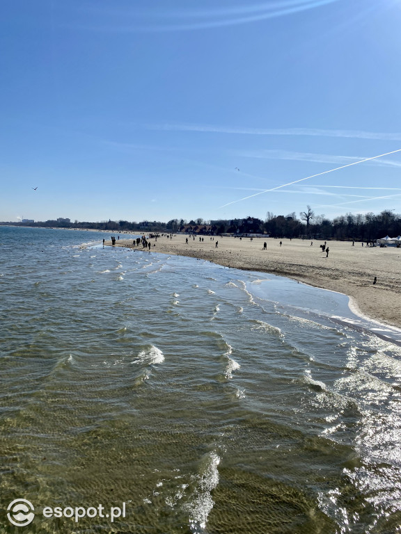 Sopot czeka na wiosnę! Tłumy jak w sezonie