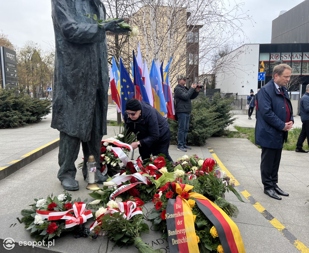 Sopot uczcił 7. rocznicę śmierci Władysława Bartoszewskiego [FOTO]