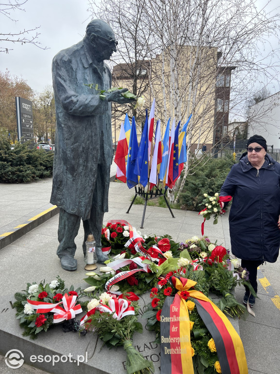 Sopot uczcił 7. rocznicę śmierci Władysława Bartoszewskiego [FOTO]