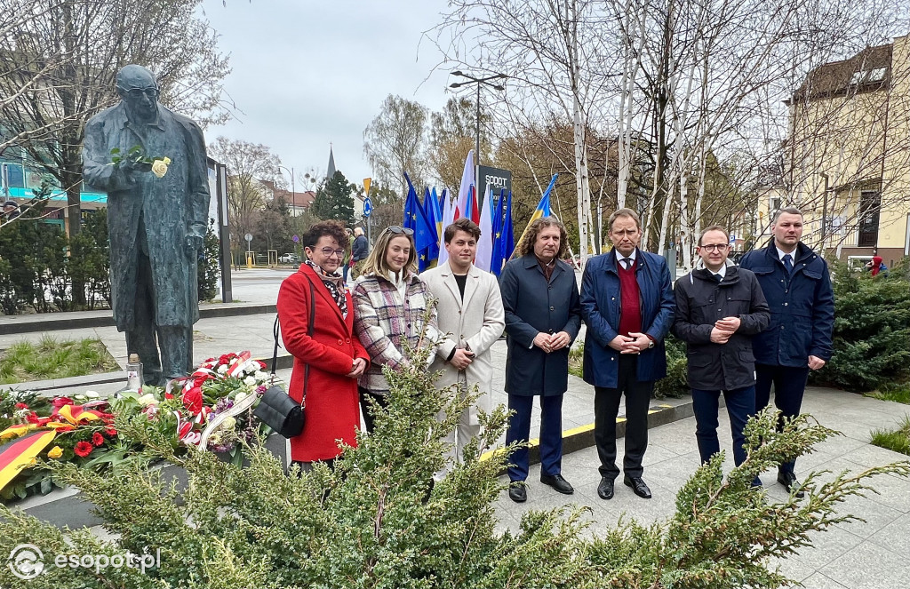 Sopot uczcił 7. rocznicę śmierci Władysława Bartoszewskiego [FOTO]