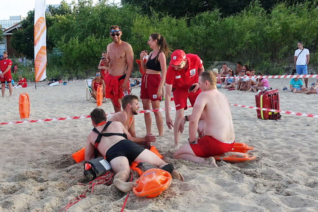 I Letnie Zawody Ratowników Sopockiego WOPR [FOTO]