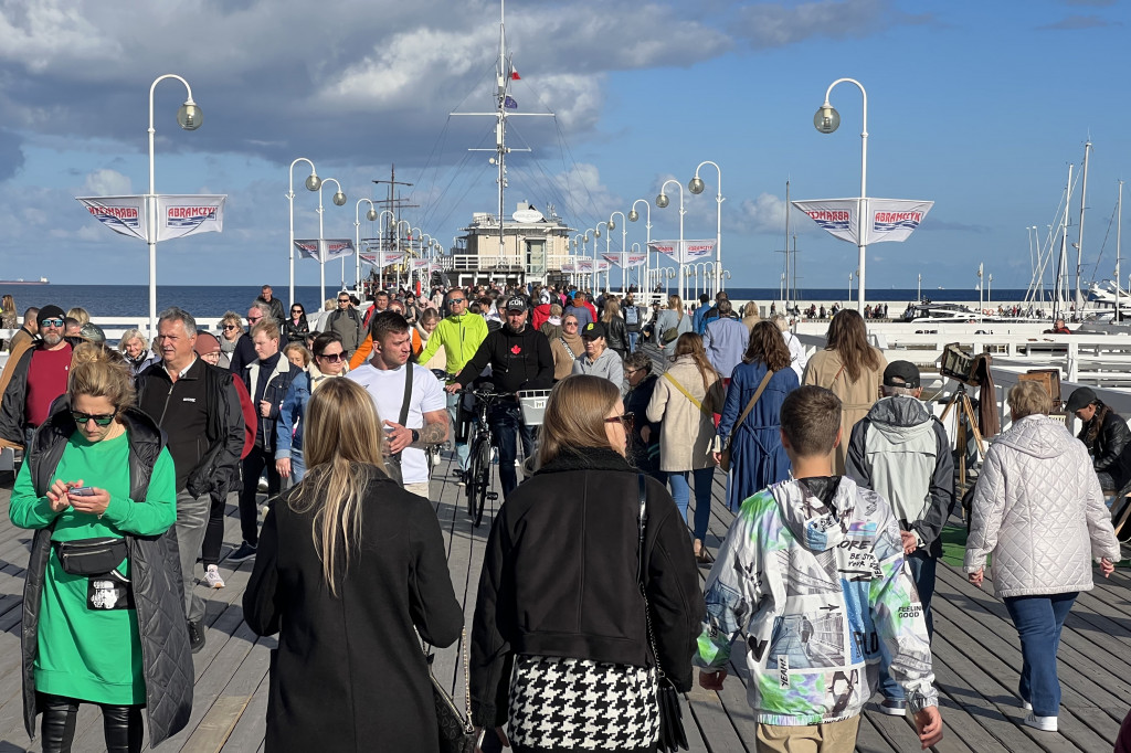 Co to był za weekend! Sopot pełen słońca i jesiennych kolorów [FOTO]
