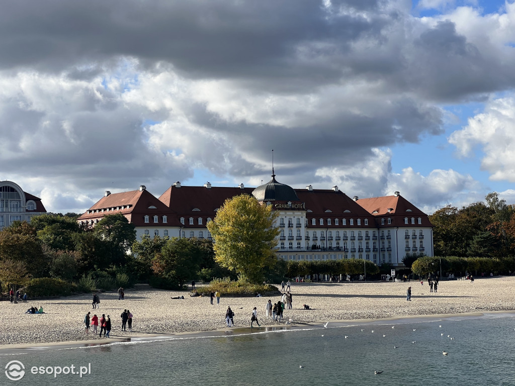 Co to był za weekend! Sopot pełen słońca i jesiennych kolorów [FOTO]