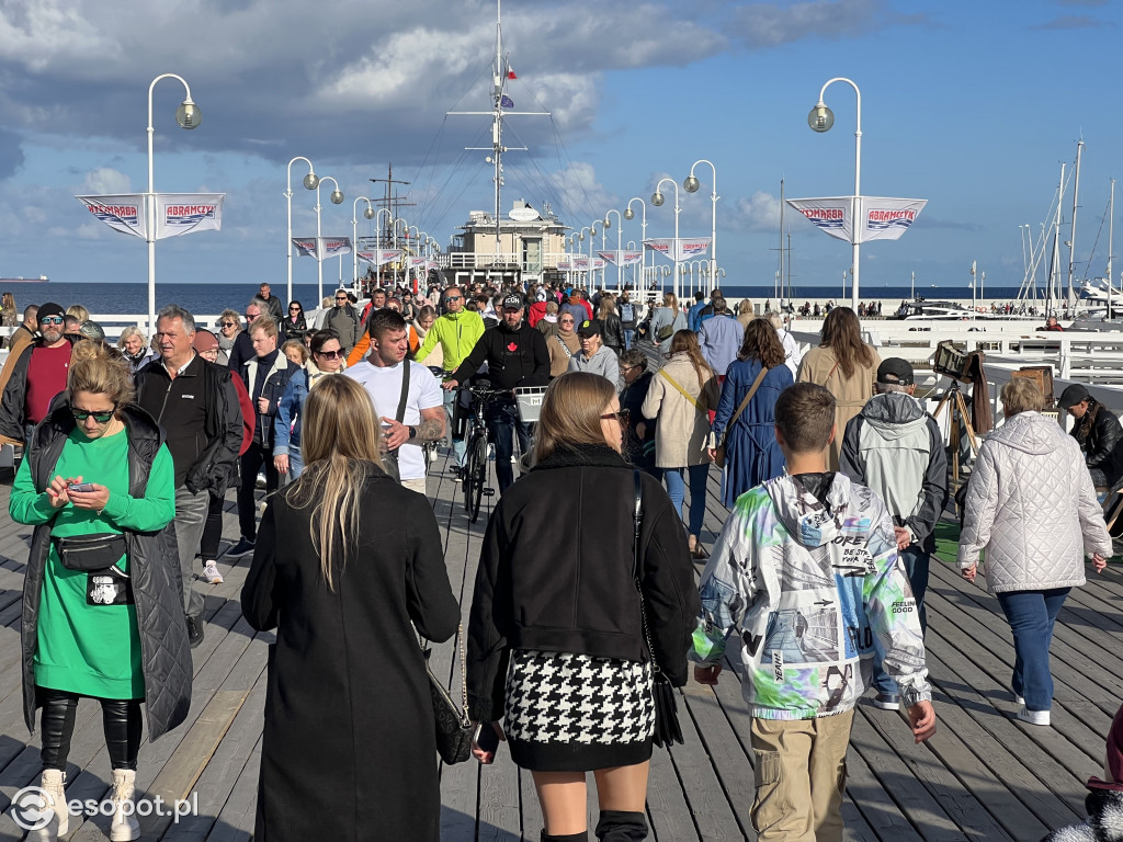 Co to był za weekend! Sopot pełen słońca i jesiennych kolorów [FOTO]