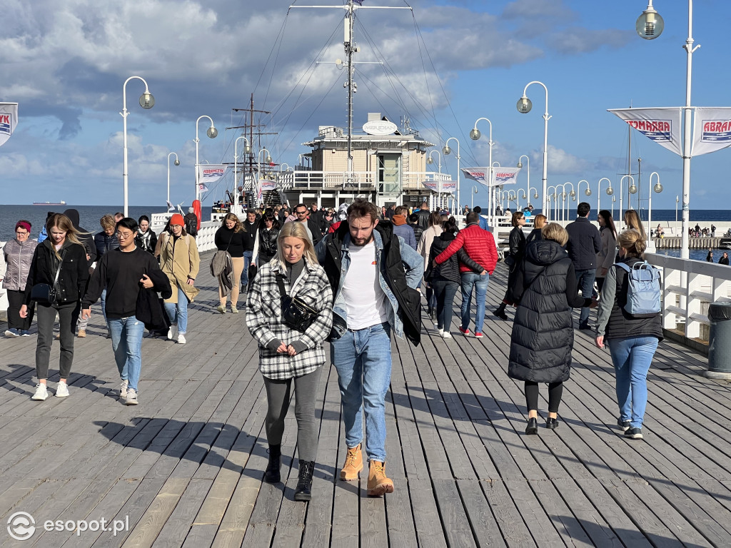 Co to był za weekend! Sopot pełen słońca i jesiennych kolorów [FOTO]