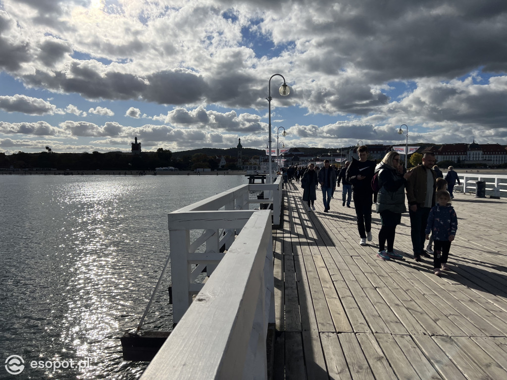Co to był za weekend! Sopot pełen słońca i jesiennych kolorów [FOTO]