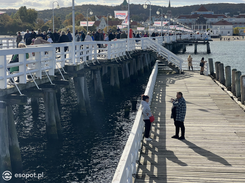 Co to był za weekend! Sopot pełen słońca i jesiennych kolorów [FOTO]