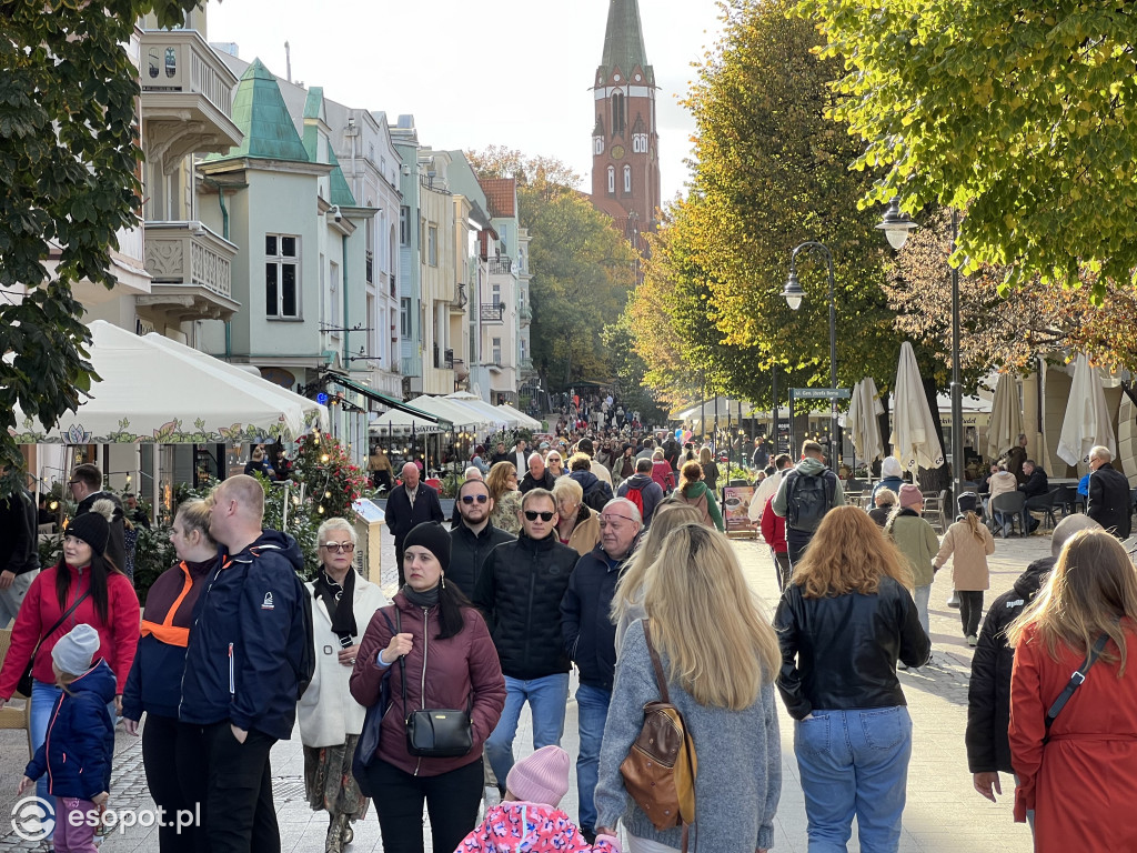 Co to był za weekend! Sopot pełen słońca i jesiennych kolorów [FOTO]