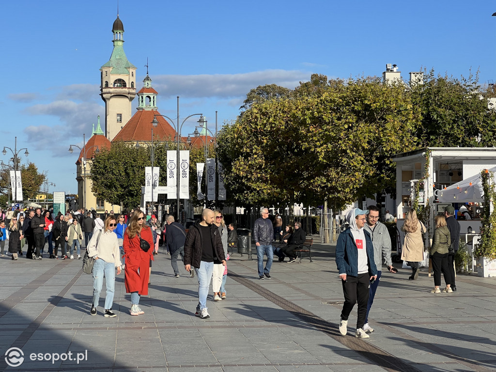 Co to był za weekend! Sopot pełen słońca i jesiennych kolorów [FOTO]