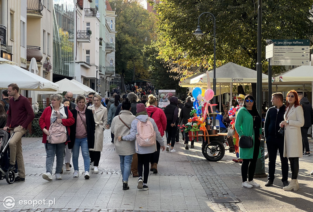 Co to był za weekend! Sopot pełen słońca i jesiennych kolorów [FOTO]