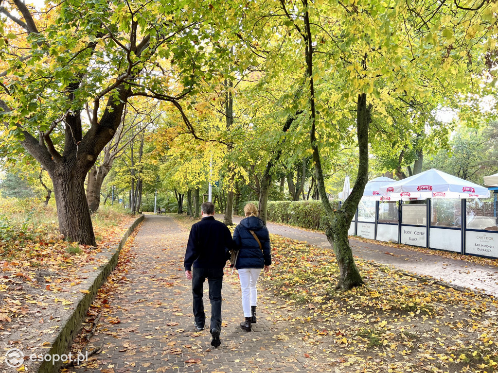 Zakochacie się w tych zdjęciach! Magiczny Sopot w kolorach jesieni [FOTO]