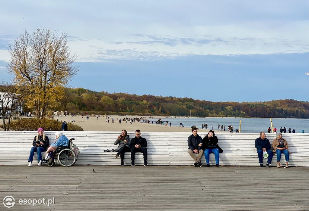 Sopot zachwyca na jesiennych zdjęciach! Kto przyjechał na pewno nie żałuje [FOTO]
