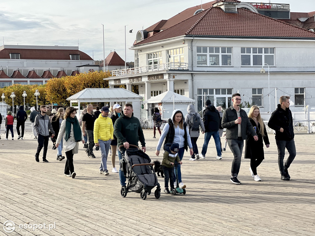 Sopot zachwyca na jesiennych zdjęciach! Kto przyjechał na pewno nie żałuje [FOTO]