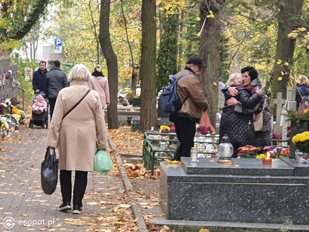 Sopot w czasie zadumy. Mieszkańcy tłumnie ruszyli na cmentarze [FOTO]