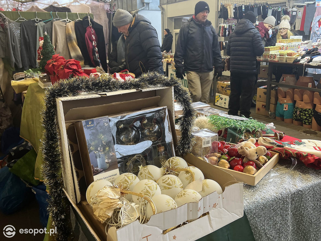 Świątecznie na Sopockim Rynku - odwiedziliśmy popularny targ [FOTO]