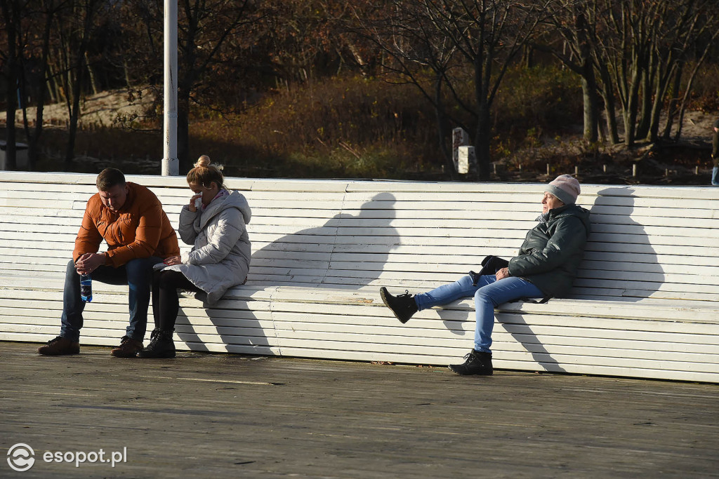 Słoneczny Sopot na pięknych zdjęciach! Za nami ostatni weekend listopada [FOTO]