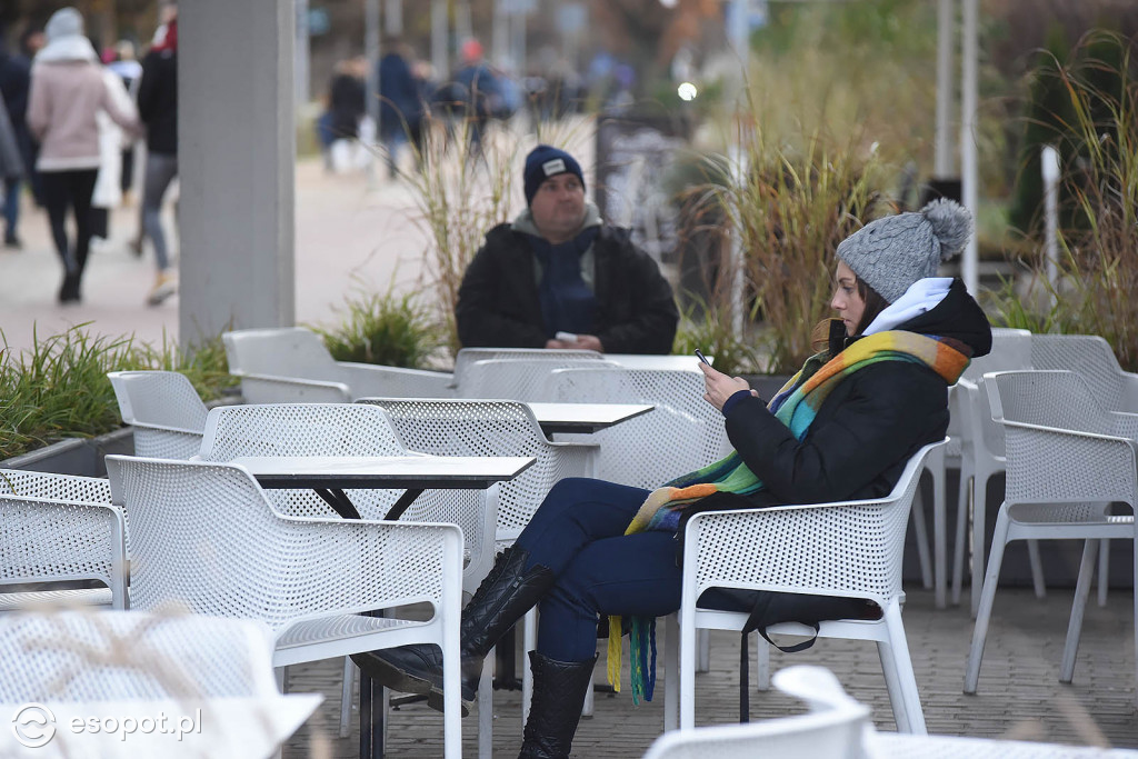 Słoneczny Sopot na pięknych zdjęciach! Za nami ostatni weekend listopada [FOTO]