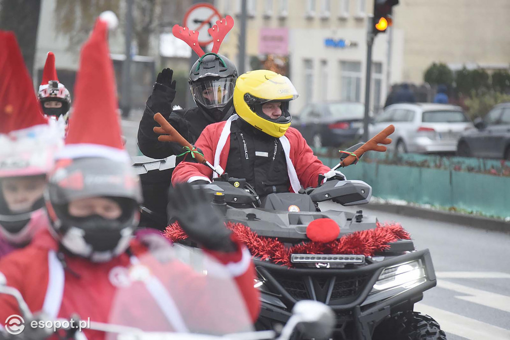 Mikołaje na motocyklach w Sopocie! Przejechali w szczytnym celu po raz 20 [FOTO]