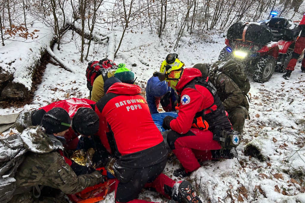 Poszukiwania zaginionych w trójmiejskim lesie! Tak ćwiczyli pomorscy terytorialsi [FOTO]