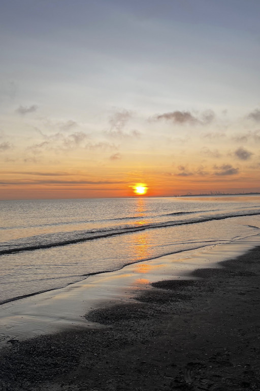 Sopot rozpoczął walentynki pięknym wschodem słońca [FOTO]