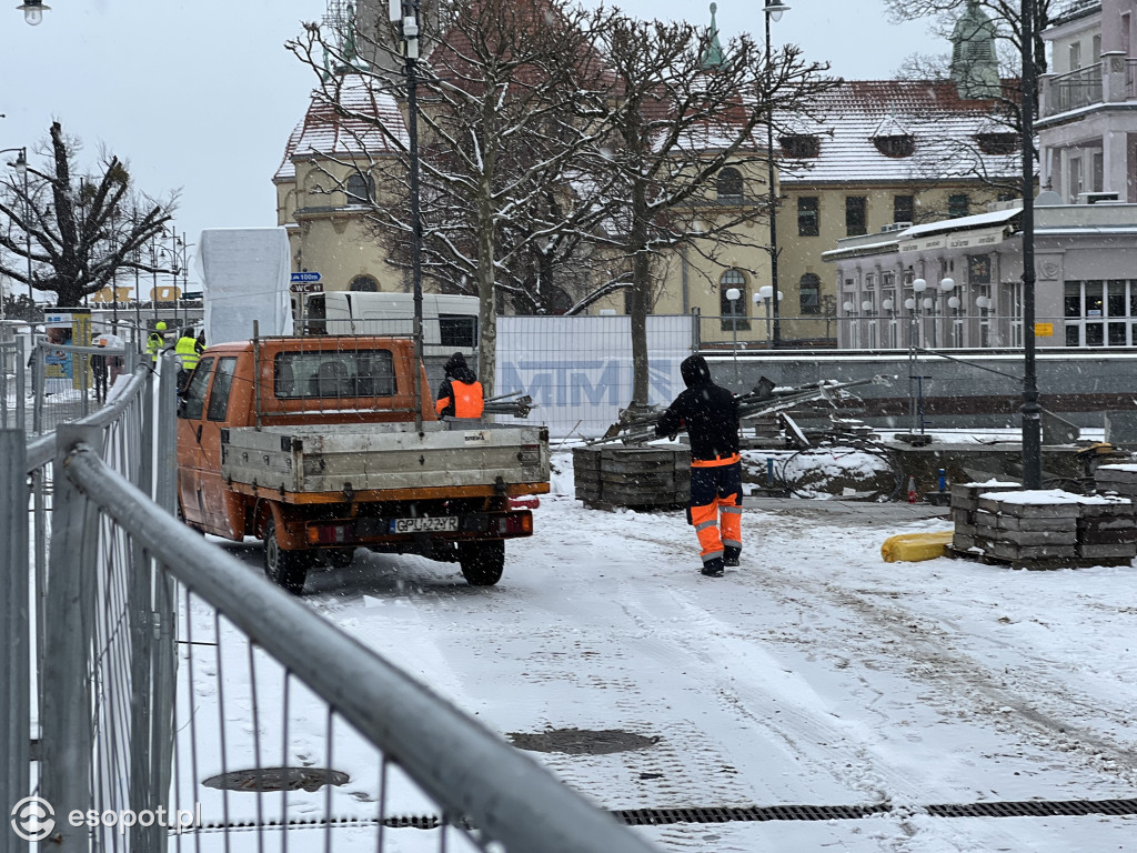 Tak zmienia się Plac Przyjaciół Sopotu. Tunel zyska nowy wygląd