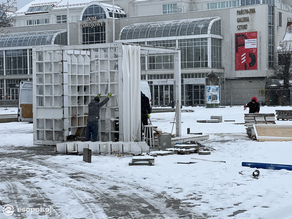 Tak zmienia się Plac Przyjaciół Sopotu. Tunel zyska nowy wygląd
