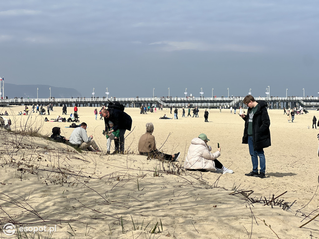 Sopot przyciągnął tłumy w Wielką Sobotę! Wiosenne zdjęcia z kurortu [FOTO]