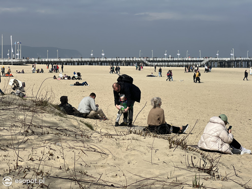 Sopot przyciągnął tłumy w Wielką Sobotę! Wiosenne zdjęcia z kurortu [FOTO]