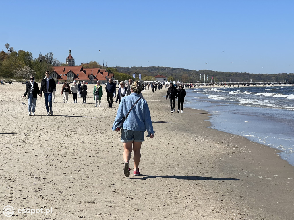 Sopot rozpoczyna sezon! Zdjęcia ze słonecznego kurortu [FOTO]