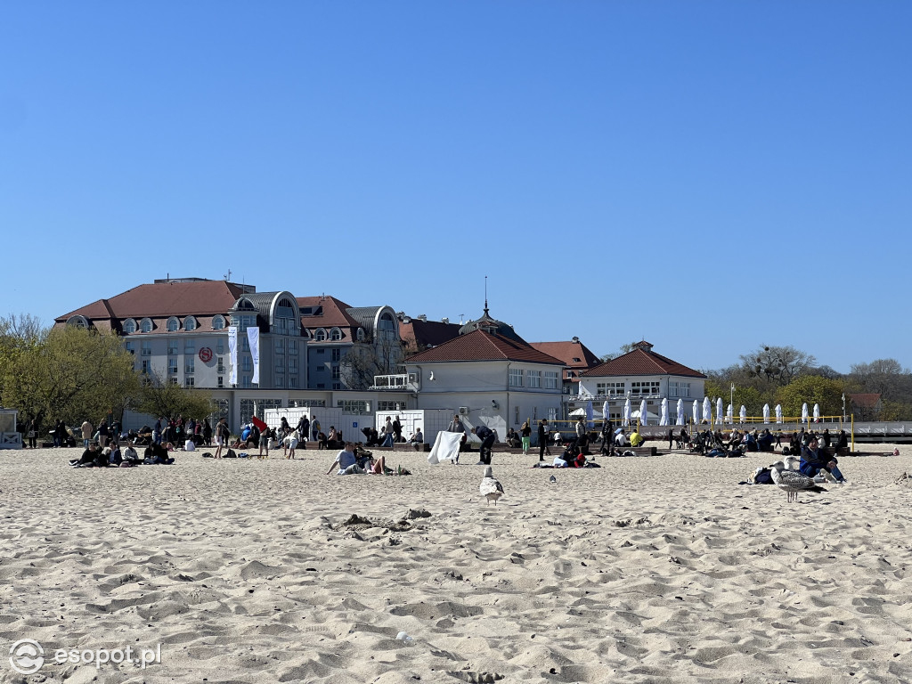 Sopot rozpoczyna sezon! Zdjęcia ze słonecznego kurortu [FOTO]