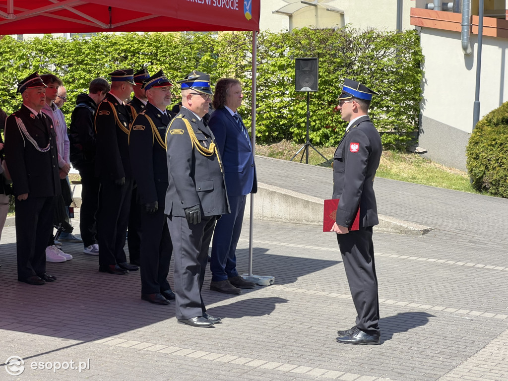 Obchody Dnia Strażaka w Sopocie! Uroczysty apel i wyróżnienia [FOTO]