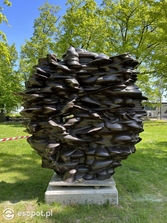 Ogromne rzeźby pojawiły się w Sopocie! Ikoniczne dzieła znanego artysty robią wrażenie [FOTO]