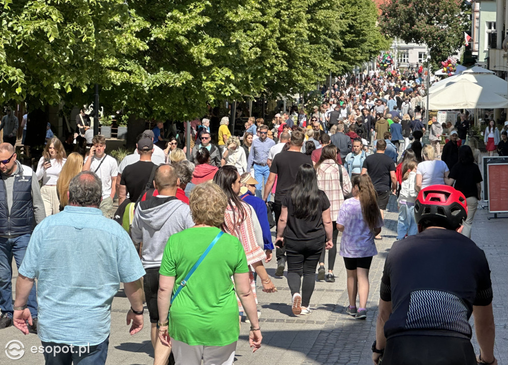 Letnia atmosfera w pierwszy weekend czerwca! Sopot jak z pocztówki [FOTO]