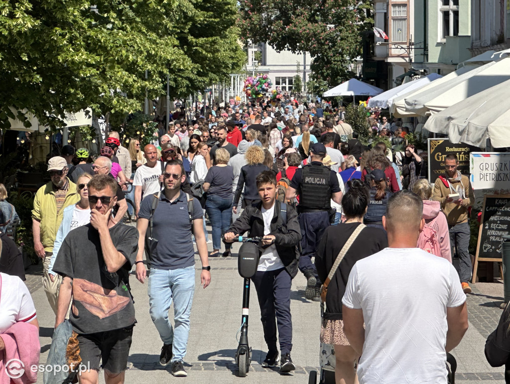Letnia atmosfera w pierwszy weekend czerwca! Sopot jak z pocztówki [FOTO]