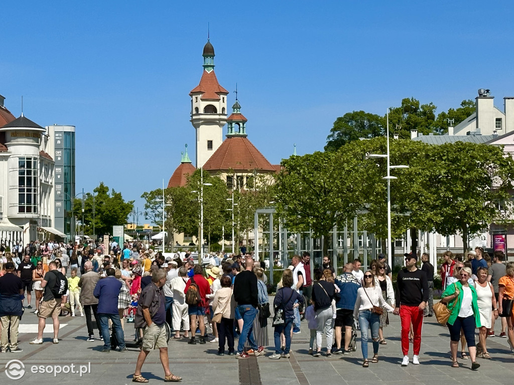 Letnia atmosfera w pierwszy weekend czerwca! Sopot jak z pocztówki [FOTO]