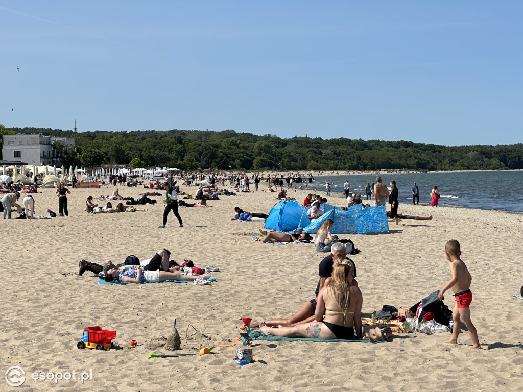 Letnia atmosfera w pierwszy weekend czerwca! Sopot jak z pocztówki [FOTO]