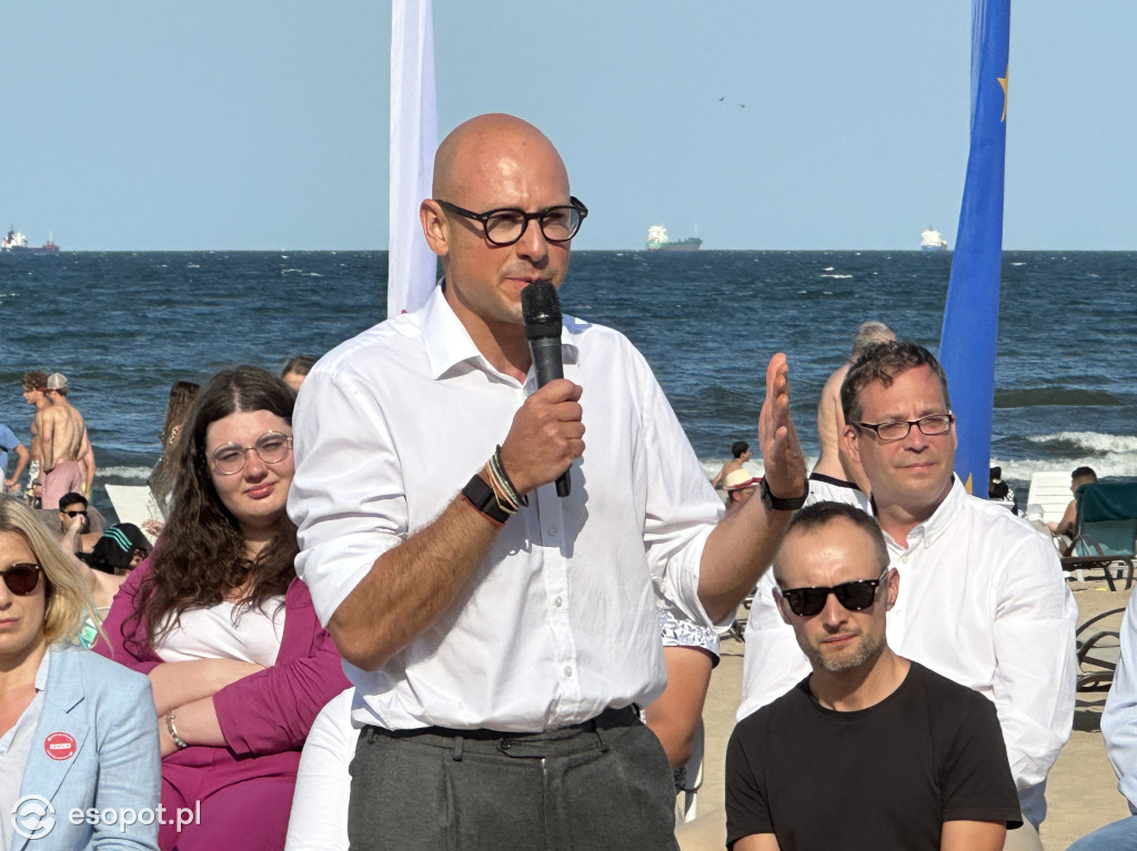 Wakacyjna Trasa Lewicy dotarła do Sopotu [WIDEO/FOTO]