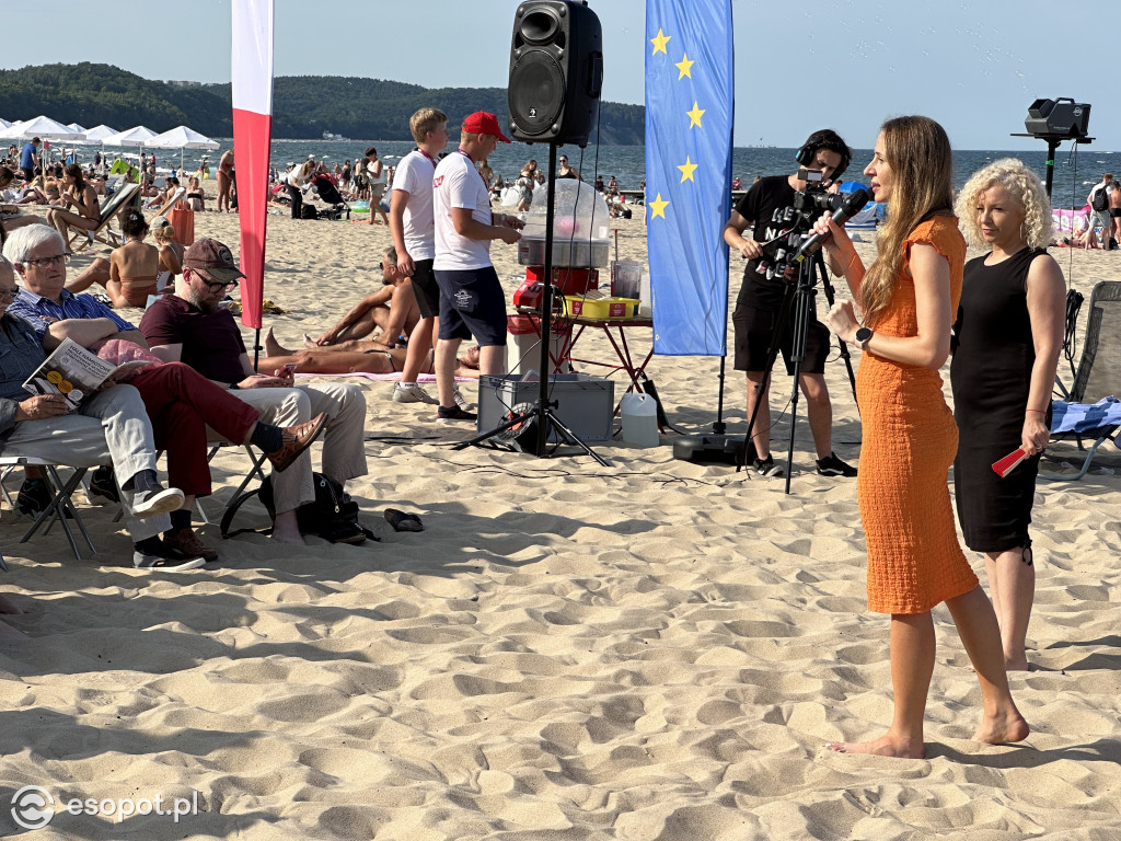 Wakacyjna Trasa Lewicy dotarła do Sopotu [WIDEO/FOTO]