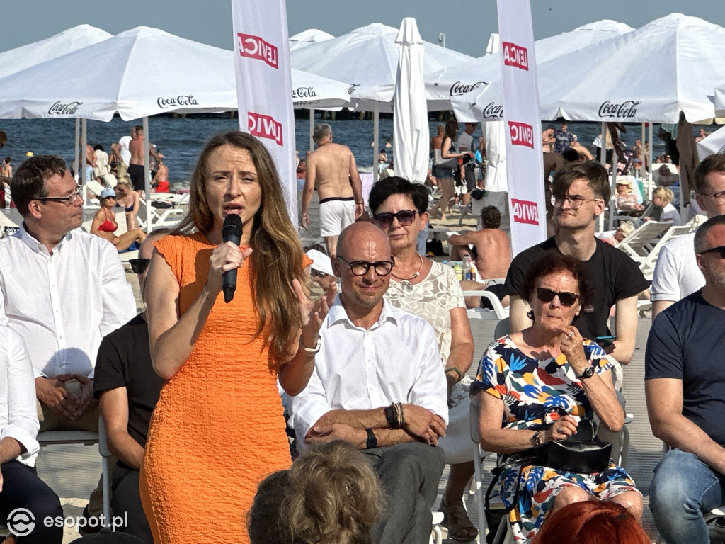 Wakacyjna Trasa Lewicy dotarła do Sopotu [WIDEO/FOTO]