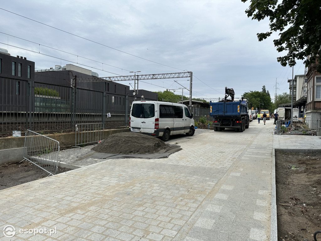 W Sopocie powstał nowy woonerf! Inwestycja już na finiszu [FOTO]