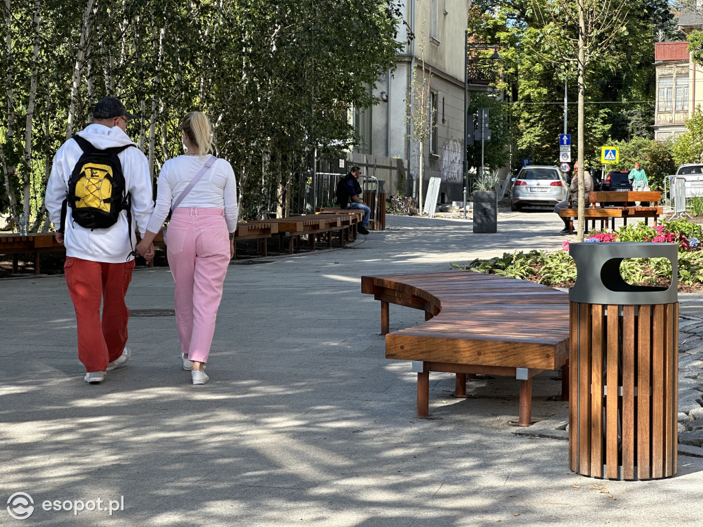 Nowy sopocki woonerf pięknieje w oczach! Prace są na ostatniej prostej [FOTO]