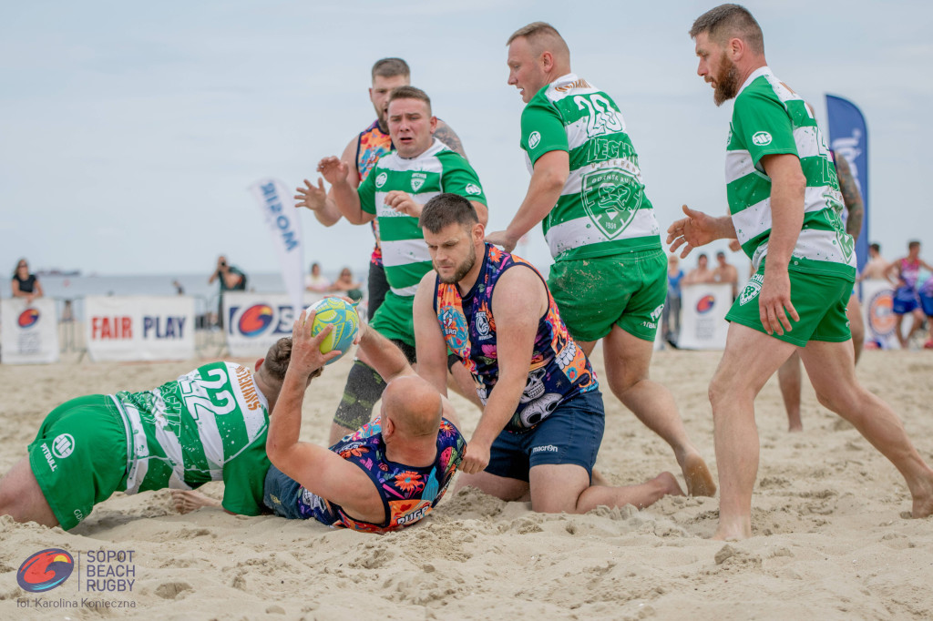 Sopot Beach Rugby 2023 - tłumy kibiców i wielkie sportowe emocje [FOTO]