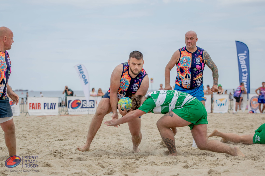 Sopot Beach Rugby 2023 - tłumy kibiców i wielkie sportowe emocje [FOTO]