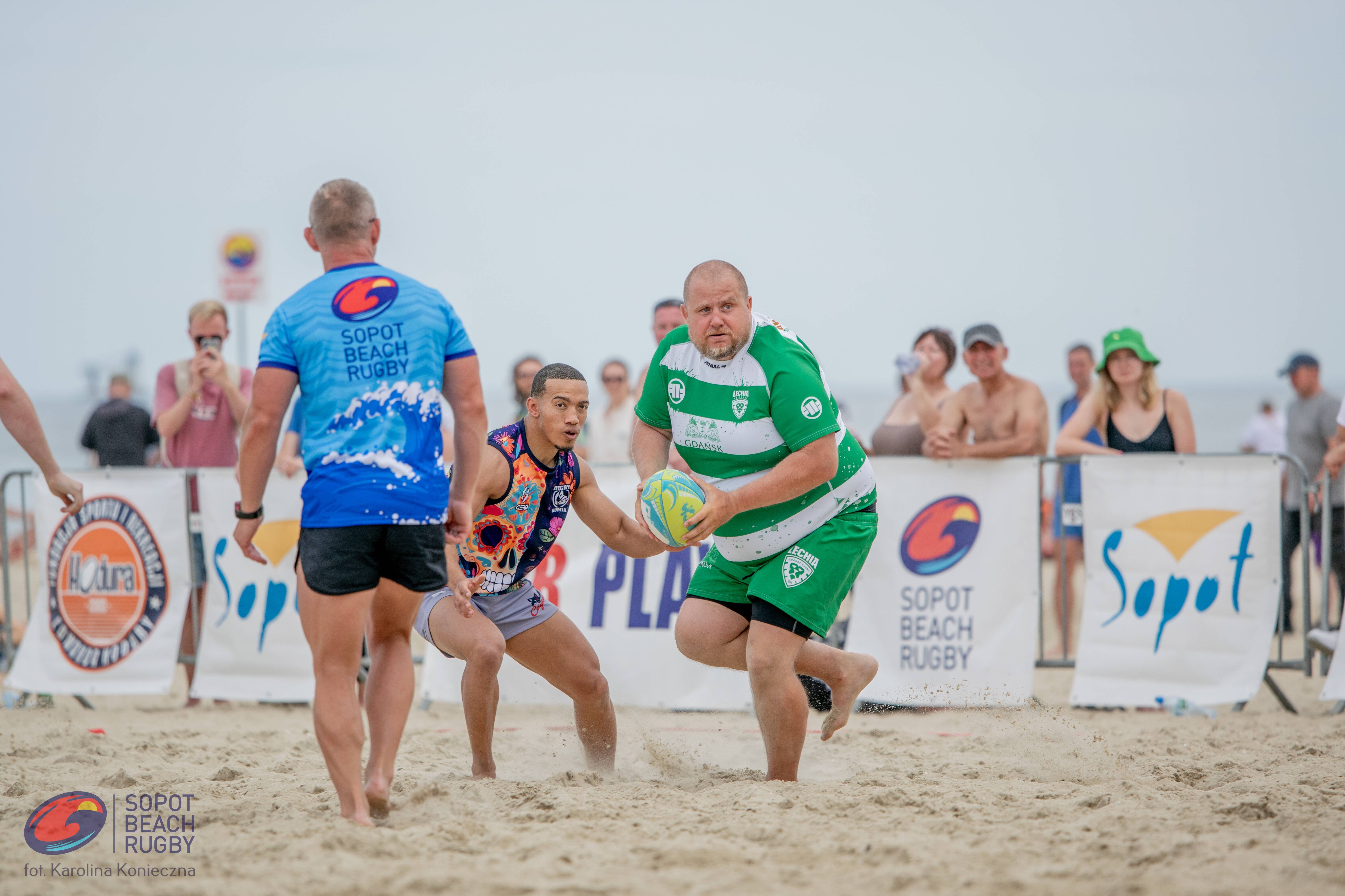 Sopot Beach Rugby 2023 - tłumy kibiców i wielkie sportowe emocje [FOTO]