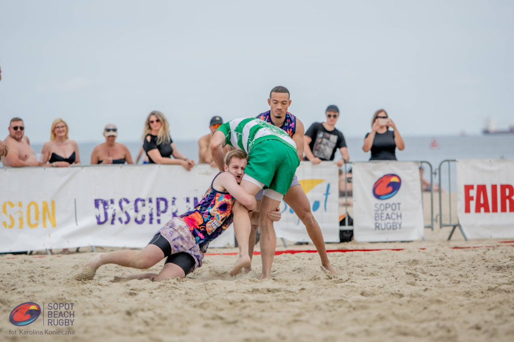 Sopot Beach Rugby 2023 - tłumy kibiców i wielkie sportowe emocje [FOTO]