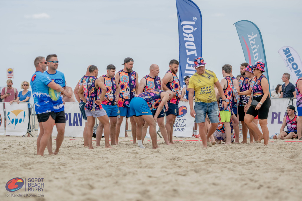 Sopot Beach Rugby 2023 - tłumy kibiców i wielkie sportowe emocje [FOTO]