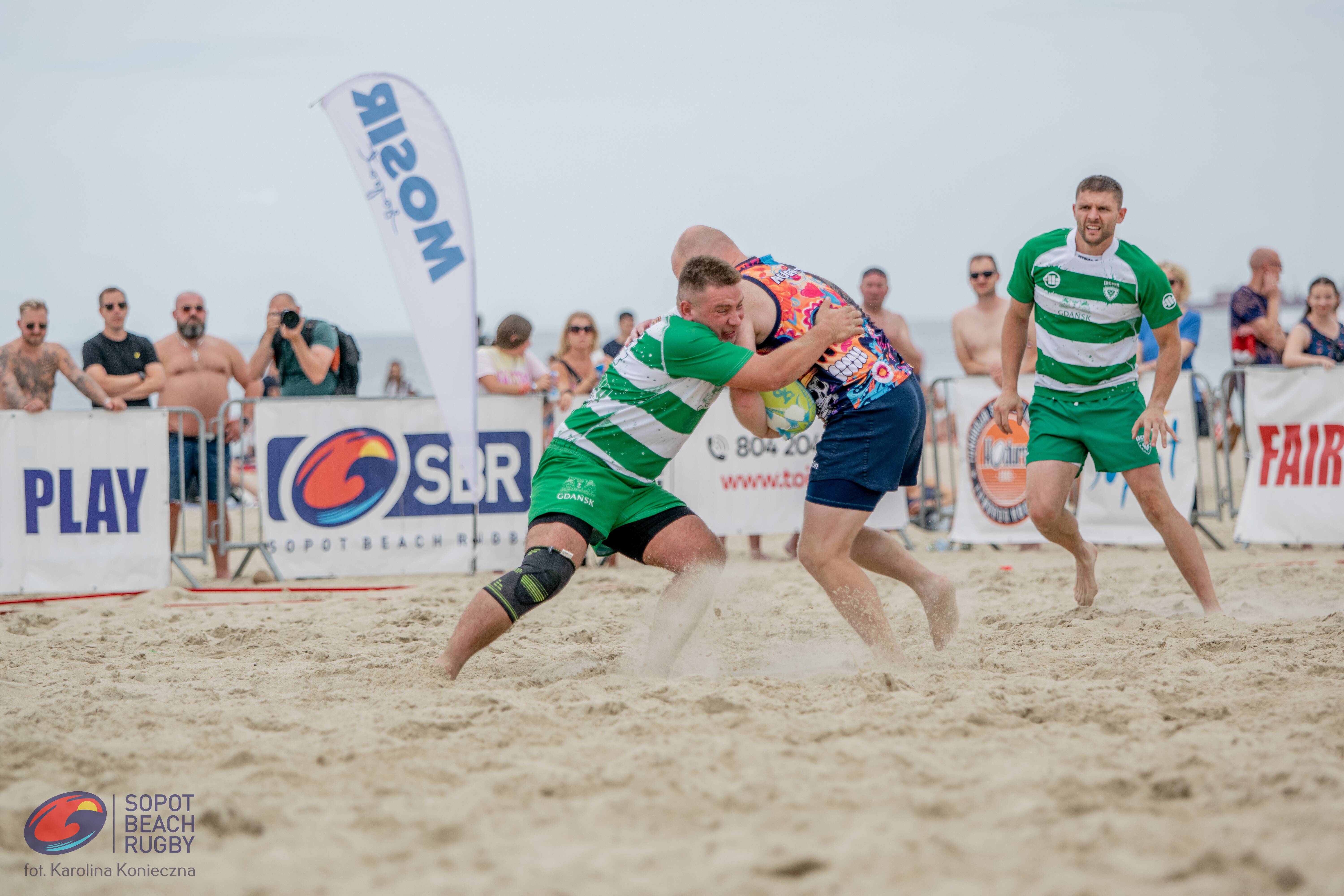 Sopot Beach Rugby 2023 - tłumy kibiców i wielkie sportowe emocje [FOTO]