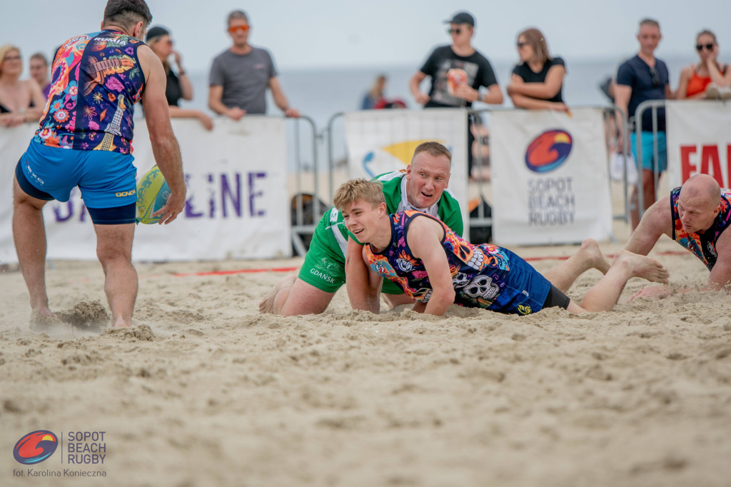 Sopot Beach Rugby 2023 - tłumy kibiców i wielkie sportowe emocje [FOTO]